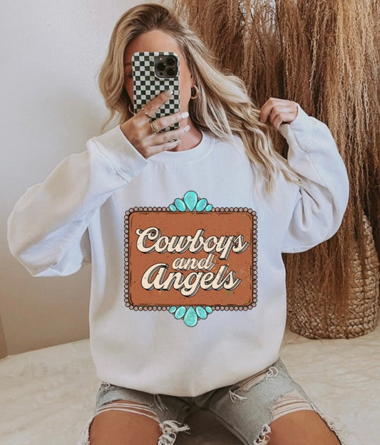 Cowboys & Angels Crewneck