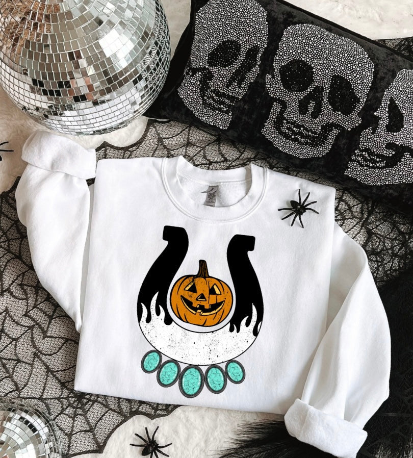 Spooky Turquoise Graphic