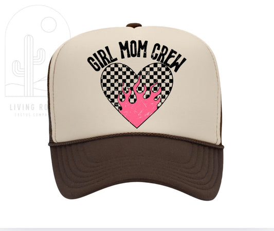 GIRL MOM CREW TRUCKER HAT