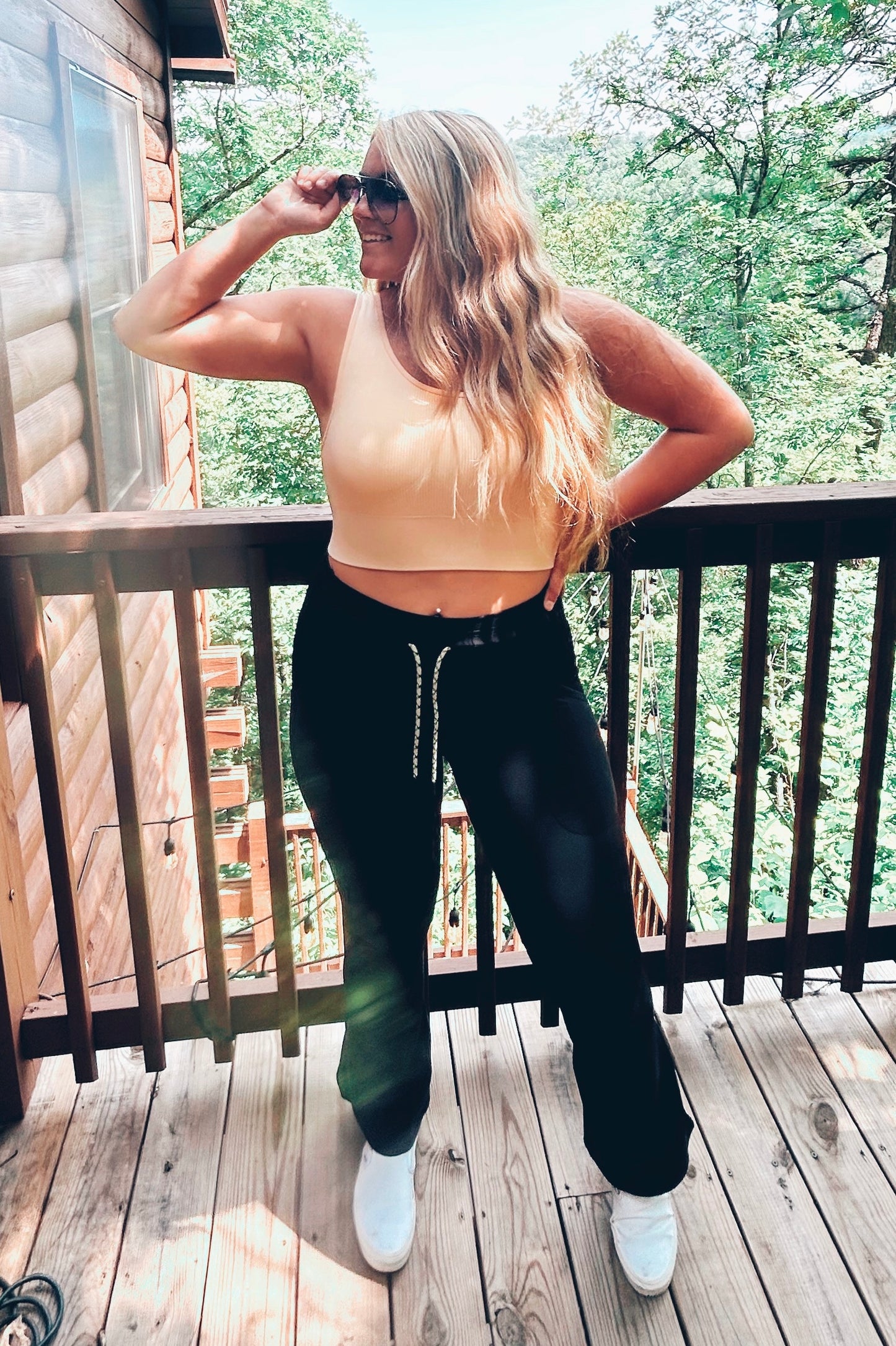 The Wish Away Flare Yoga Pants