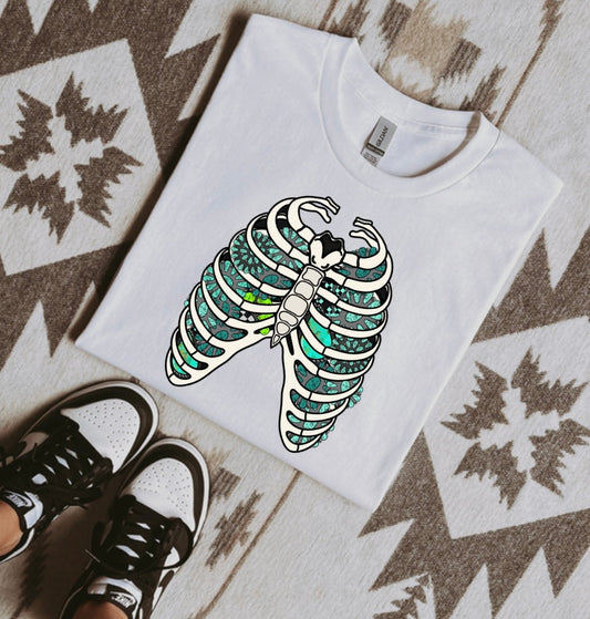 Made Of Turquoise Graphic Tee