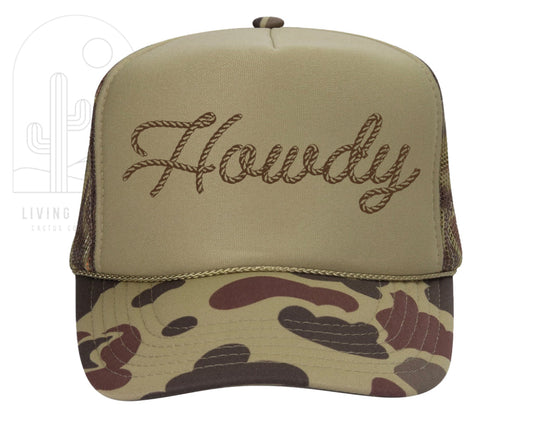 HOWDY TRUCKER HAT