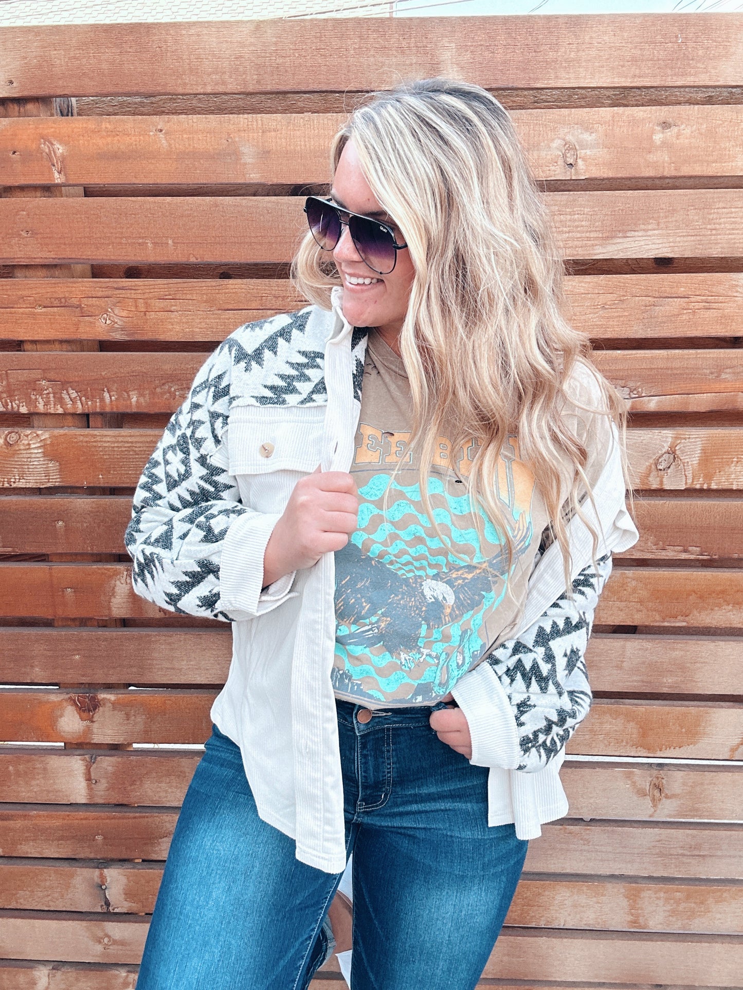 The Doren Aztec Shacket