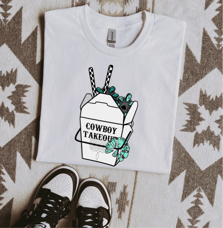 Cowboy Takeout Graphic Tee