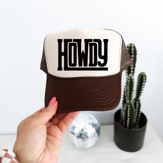 HOWDY TRUCKER HAT