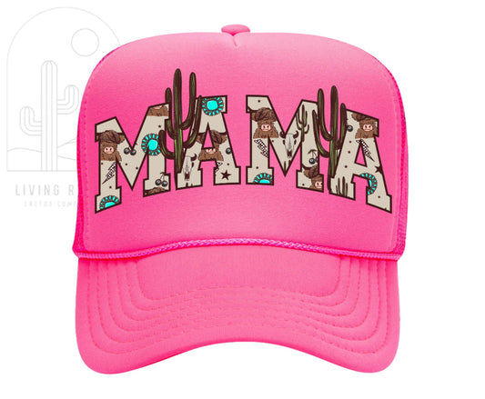 WESTERN MAMA TRUCKER HAT