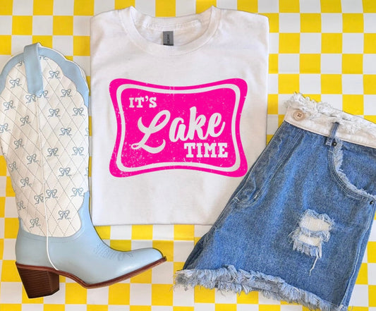 Lake Time Graphic Tee
