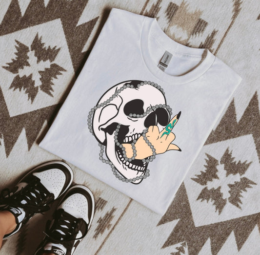 Punchy Skull Graphic Tee