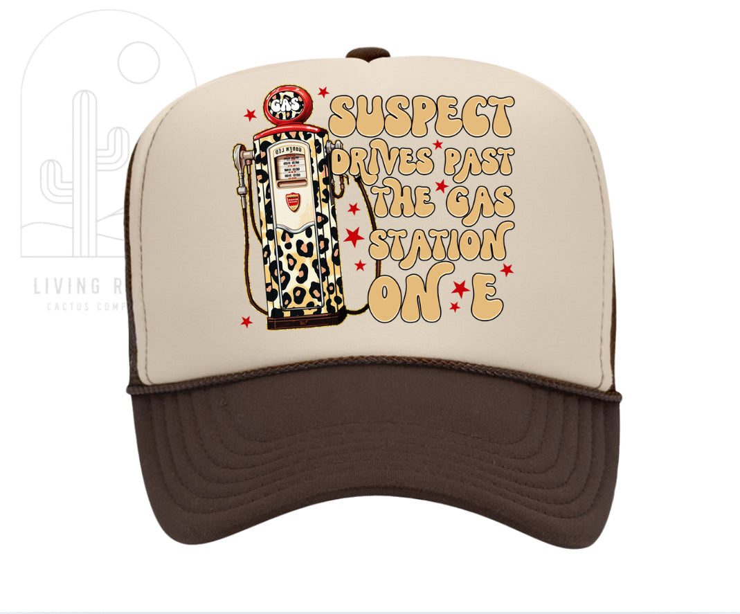 DRIVES PASS ON E TRUCKER HAT