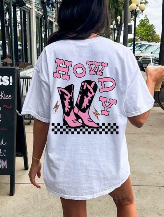 Howdy Boots Tee