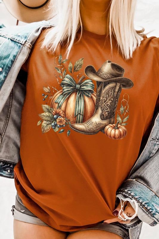 Howdy Pumpkin Tee