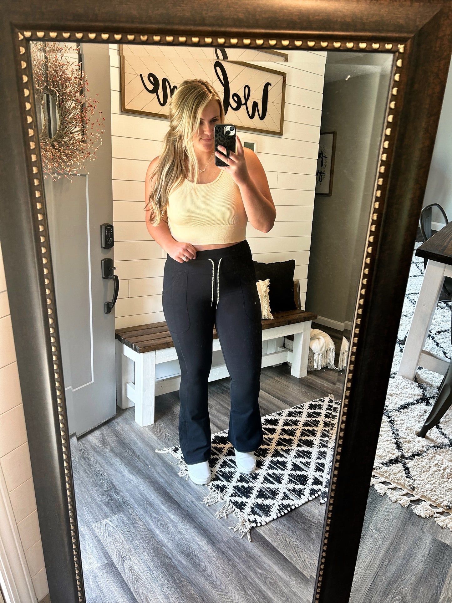 The Wish Away Flare Yoga Pants
