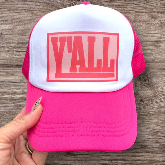 Trucker Hat -  "YALL"