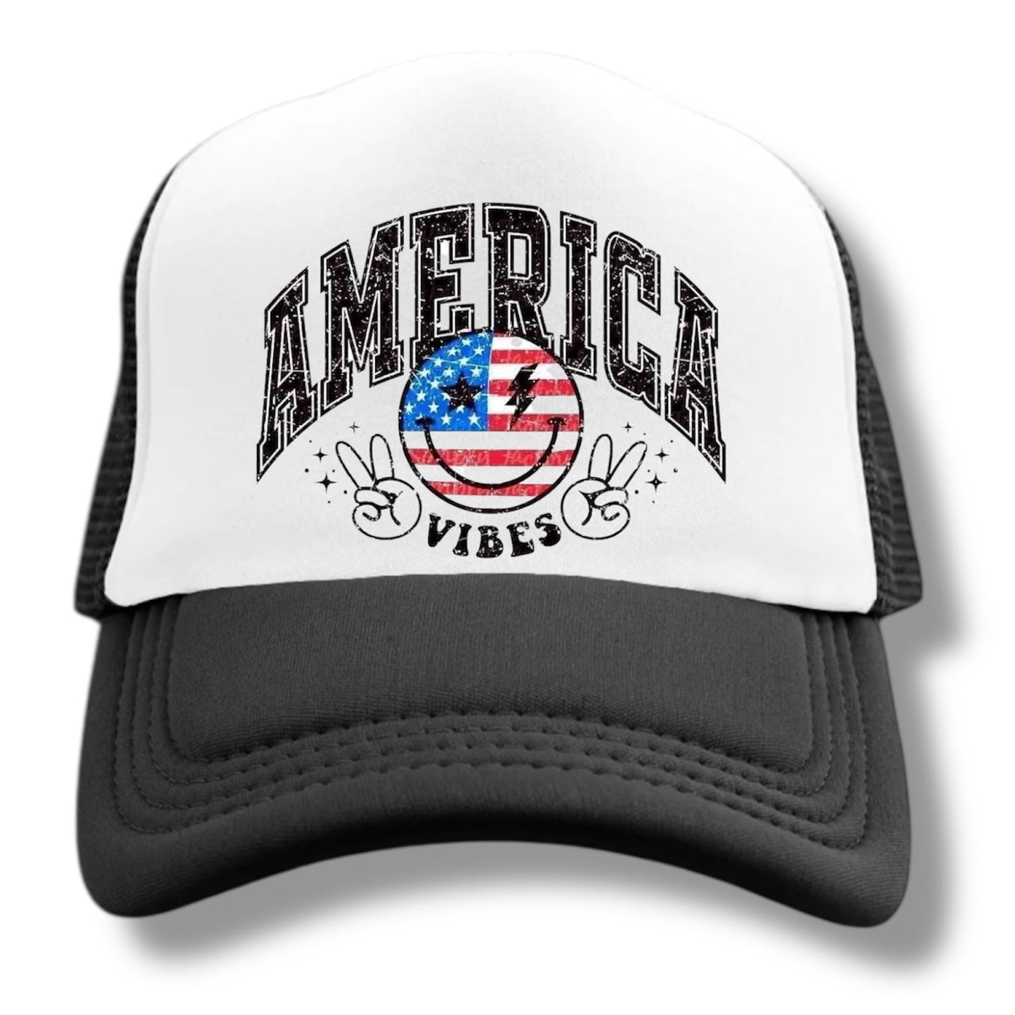 Trucker Hat - America Vibes Peace