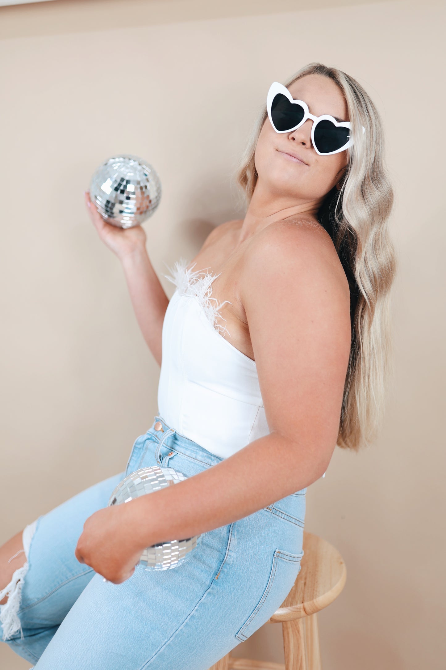 The Mary Feather Top