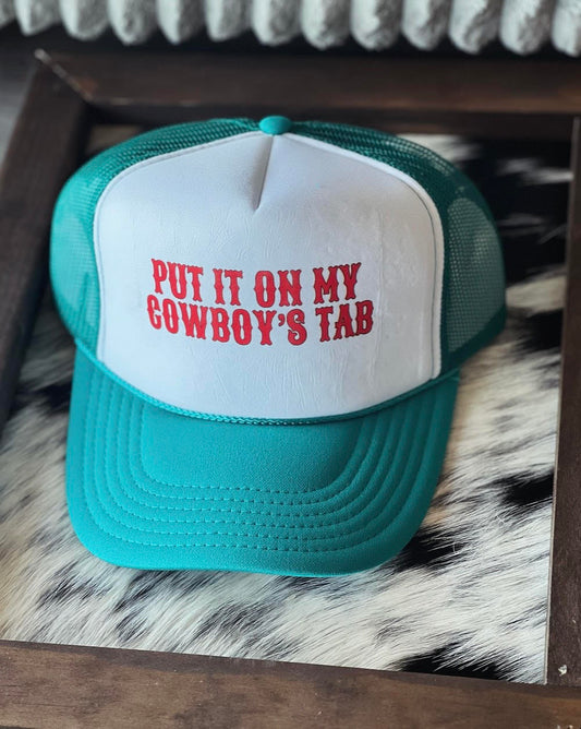 Cowboys Tab Trucker Hat