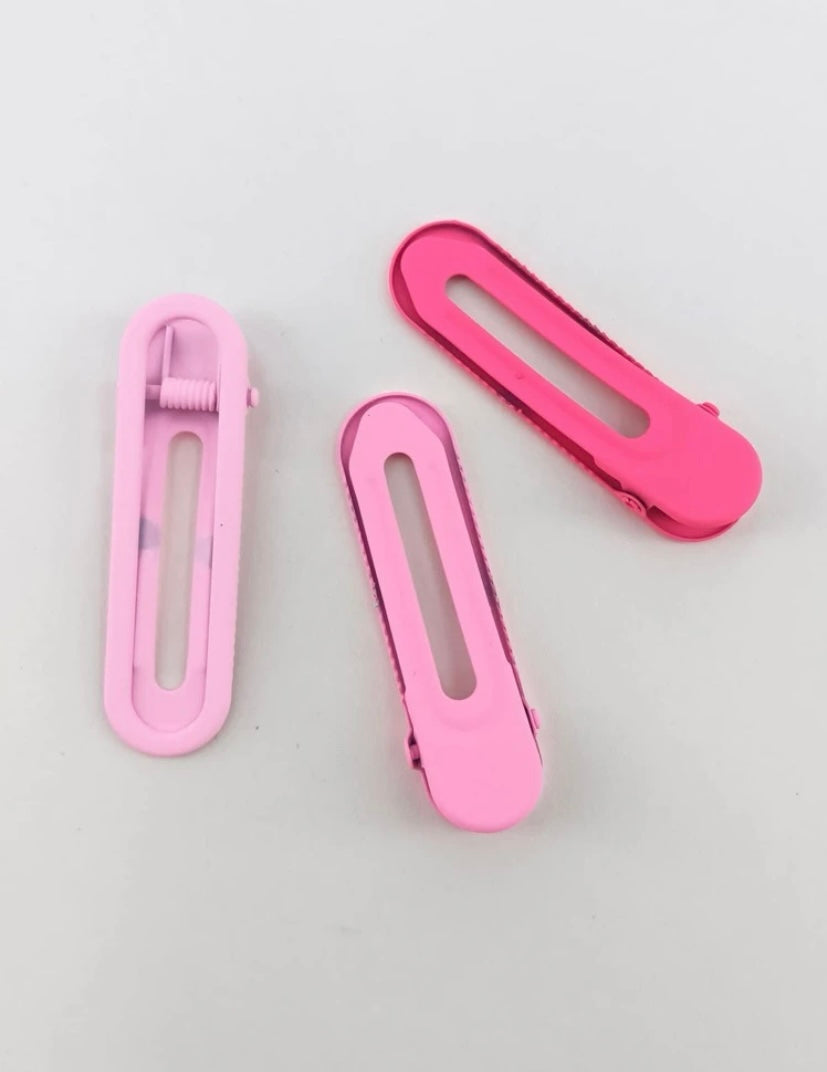 The Clancy Clips in Pink