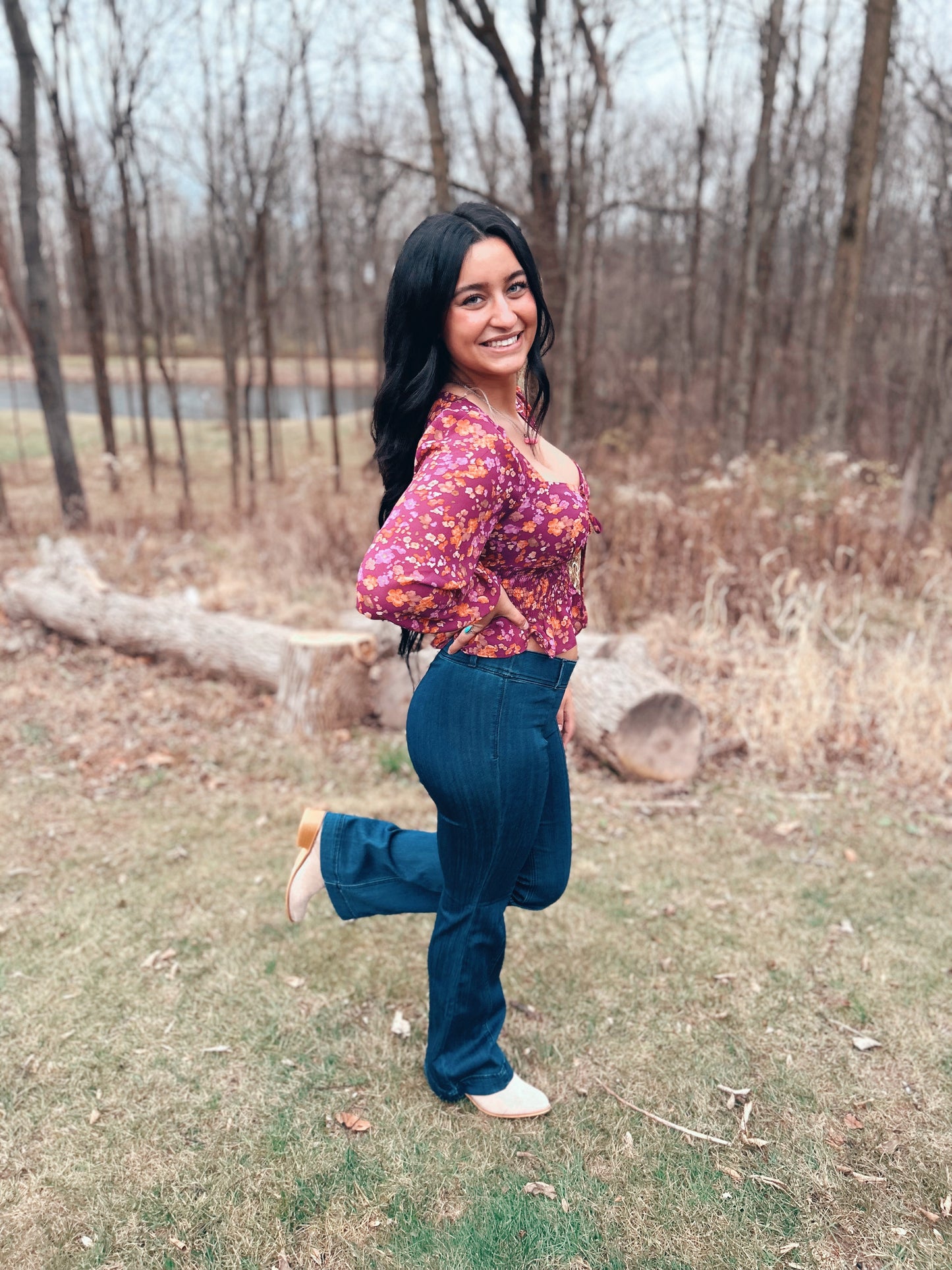 The Hailey Flare Jeans