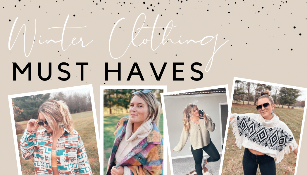 Winter Clothing Must Haves from Tequila Moon Boutique