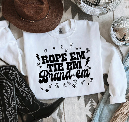 Rope Em Crewneck