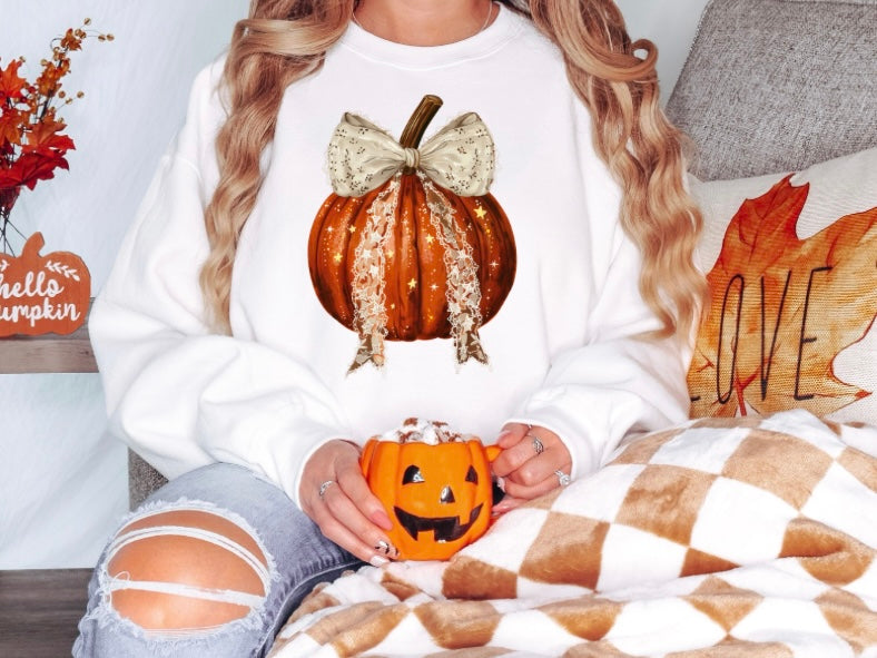 Girly Pumpkin Graphic