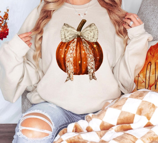 Girly Pumpkin Graphic