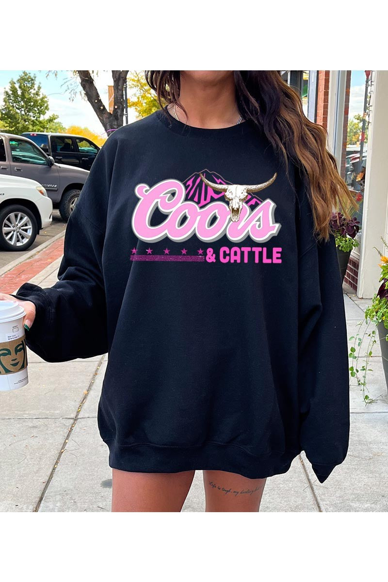 Cattle Coors Crewneck