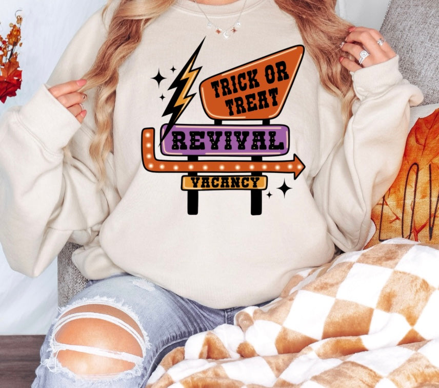 Trick Or Treat Revival Graphic