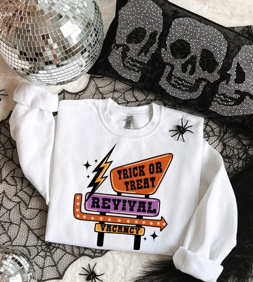 Trick Or Treat Revival Graphic