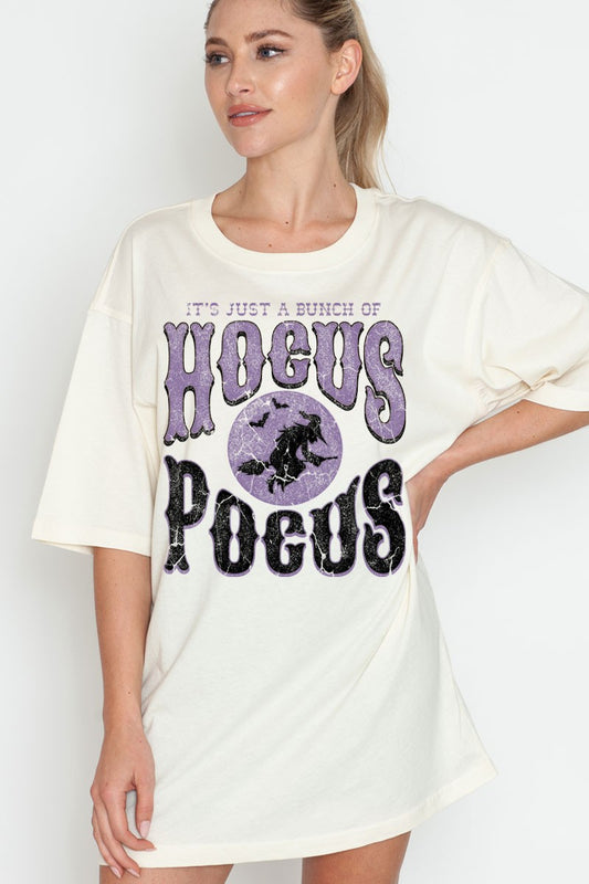 Hocus Pocus Oversized Graphic Tee