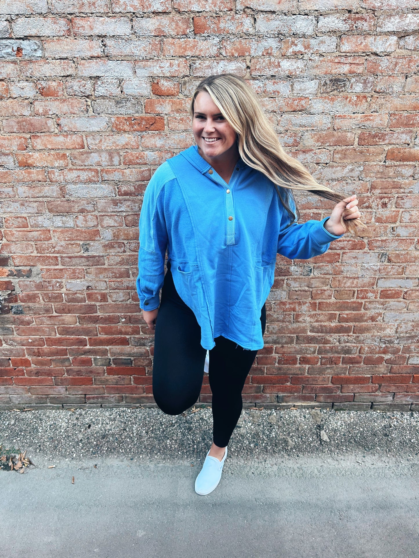 The Pretty in Sky Pullover