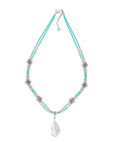 Desert Bloom Turquoise Necklace