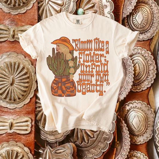 Bloom Like Flower tee