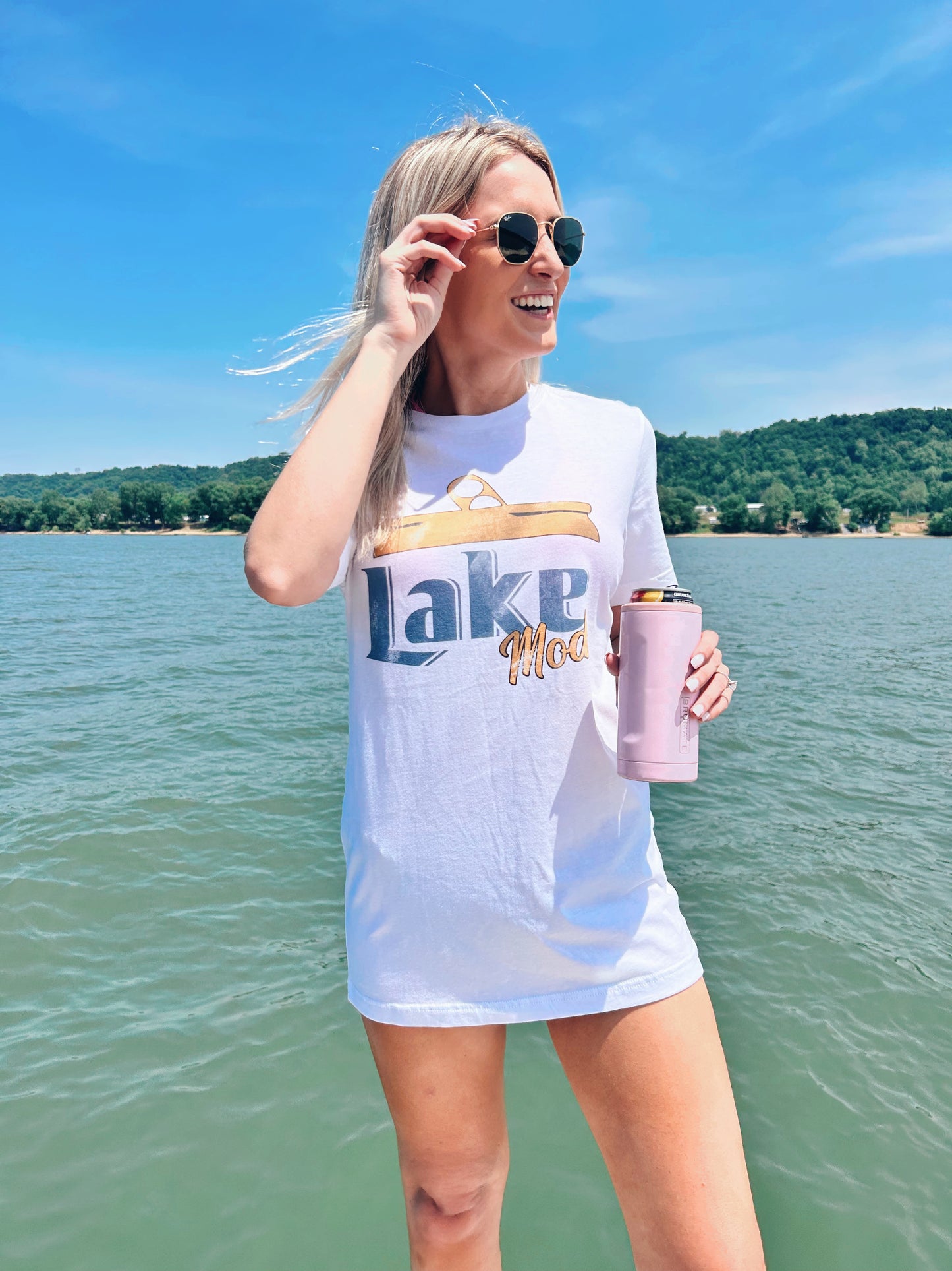 The Lake Mode Tee