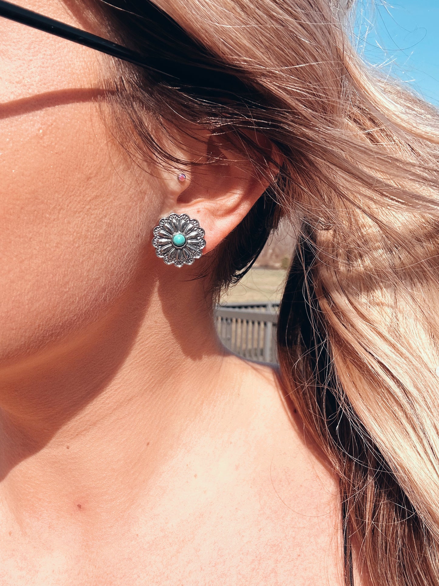 The Beth Flower Studs