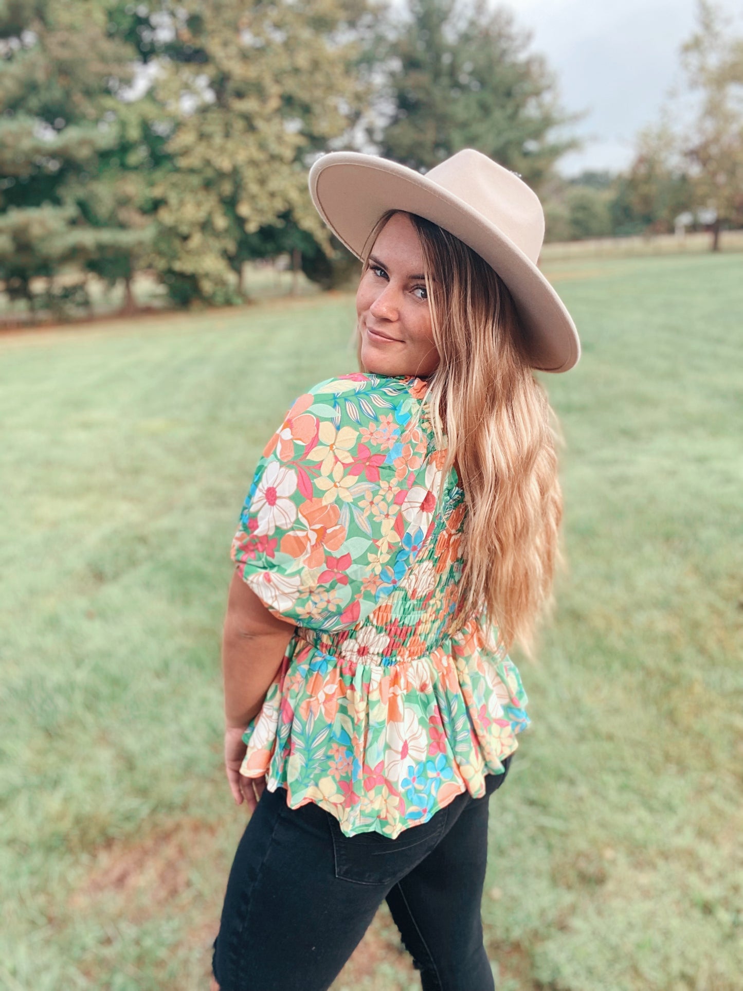 The Lucy Floral Top