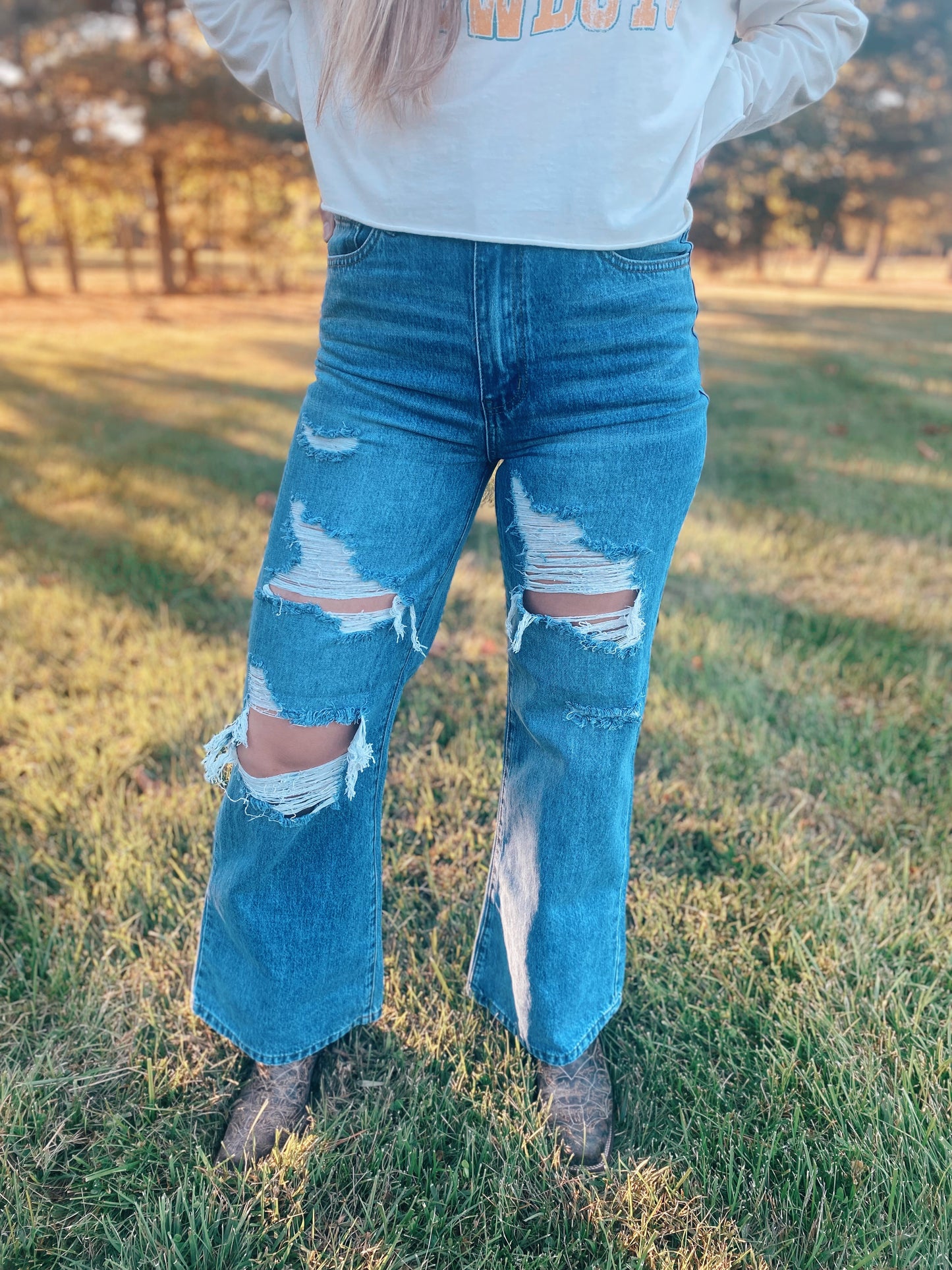 The Jamie Wide Leg Jeans