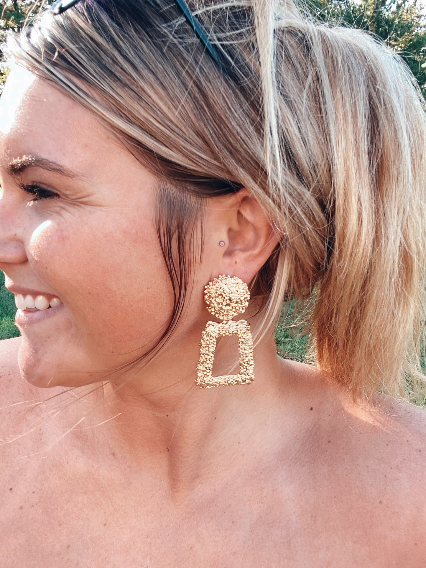 The Jocelyn Flake Earrings