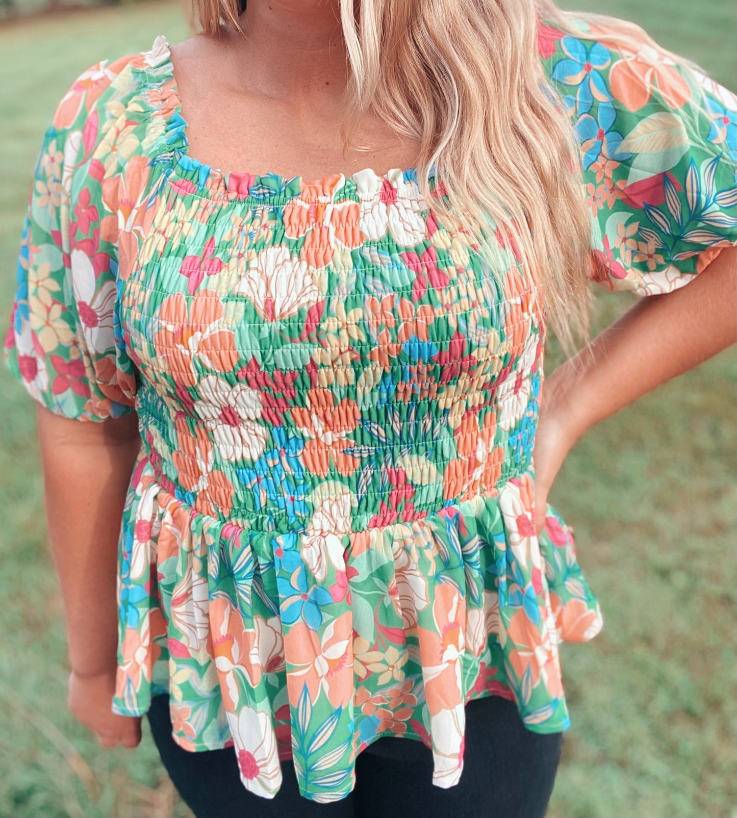 The Lucy Floral Top