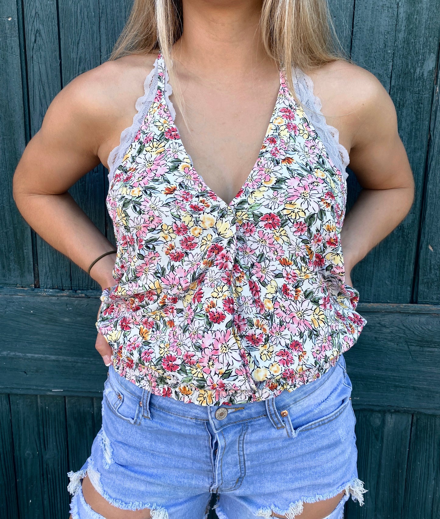 The Elaine Floral Top