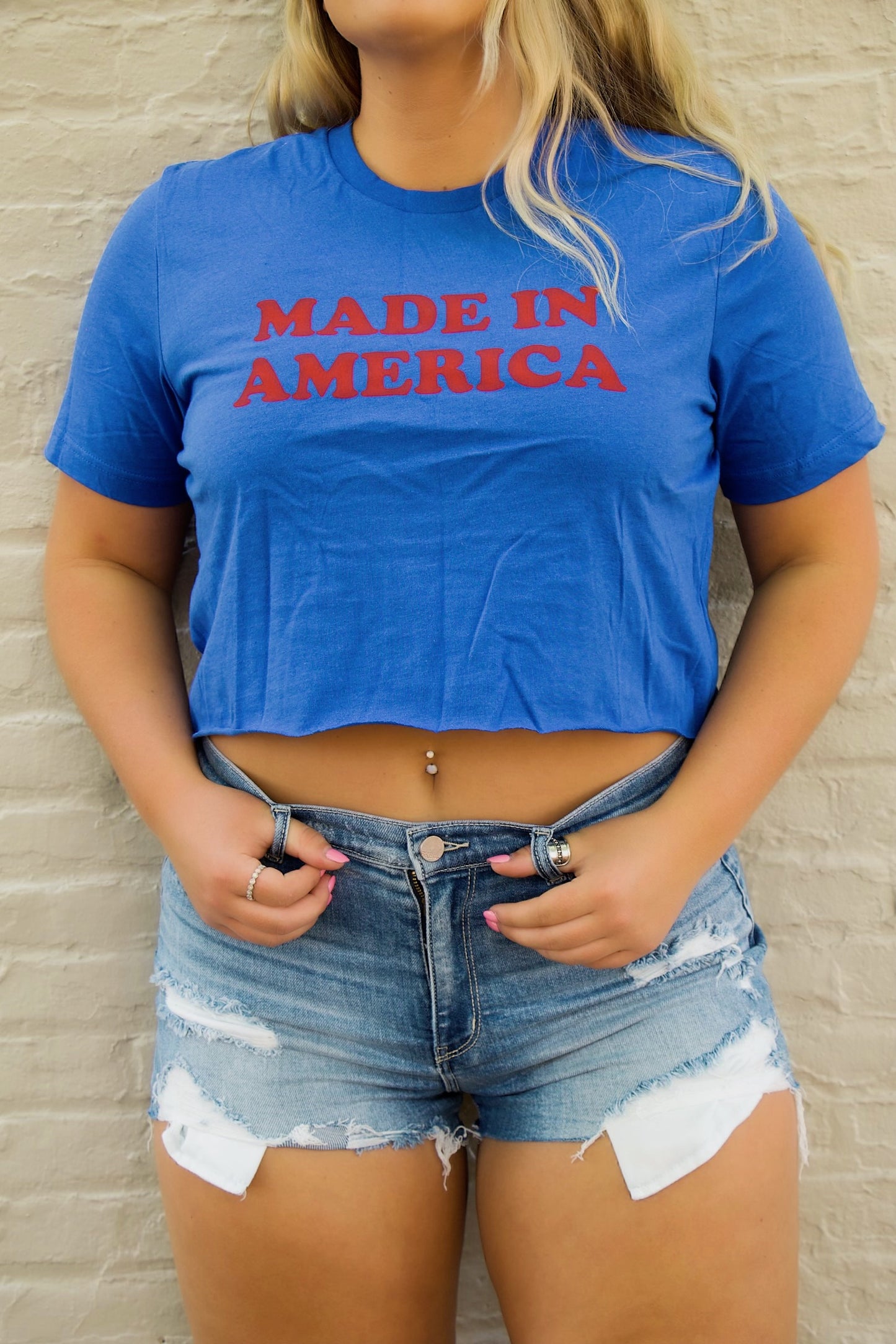 The Made in America Cropped Tee